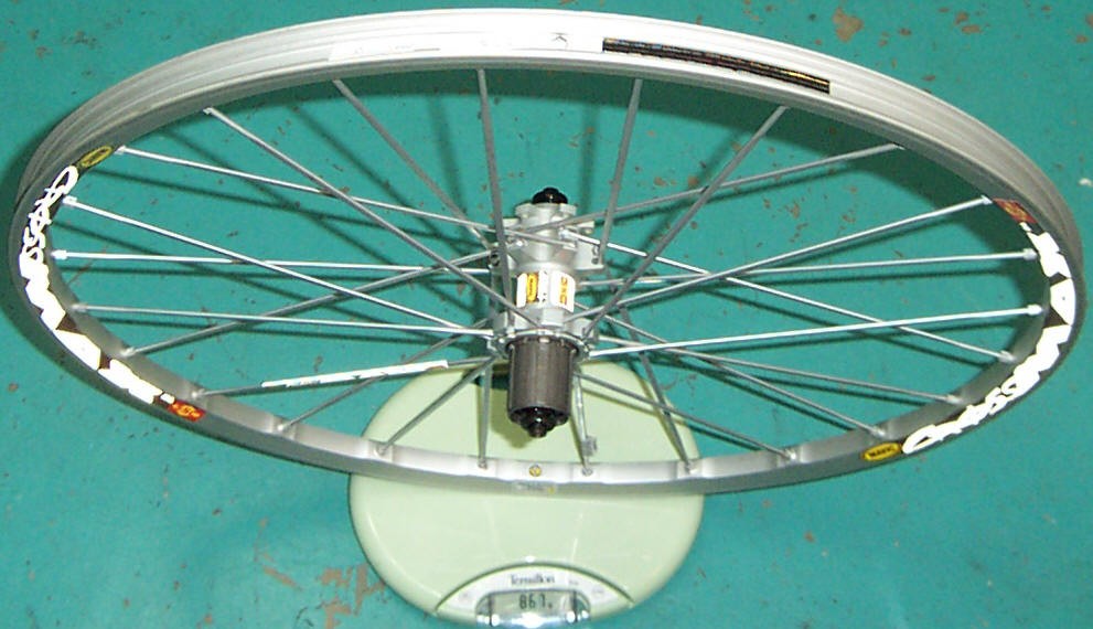 Mavic Crossmax SL disque 2004 : 867gr