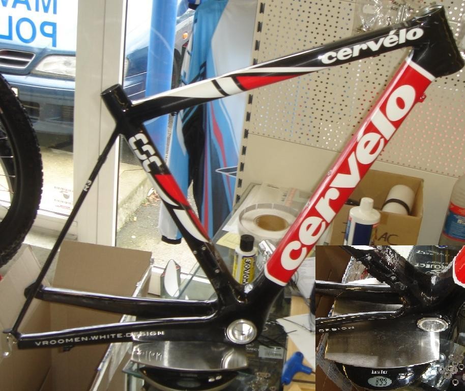 Cervelo R3 2006 : 899gr