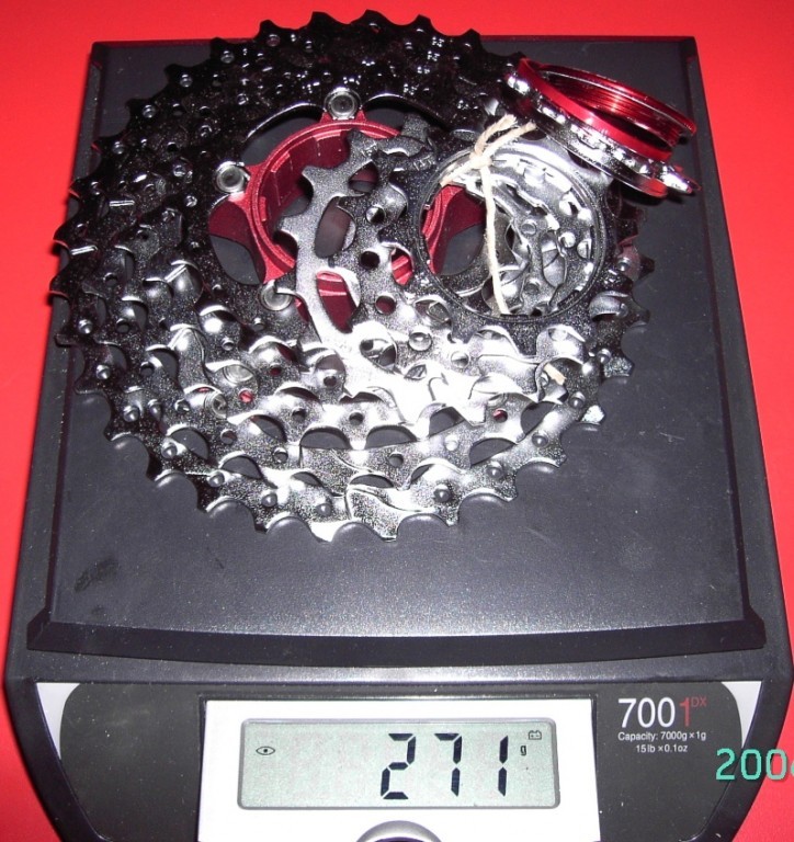 Sram PG 990 2006 : 271gr