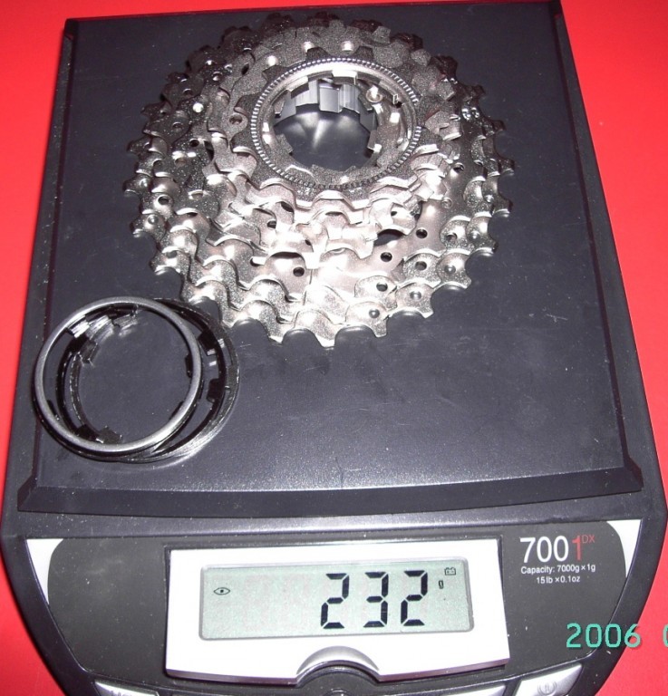 Shimano Ultegra 6600 2006 : 232gr