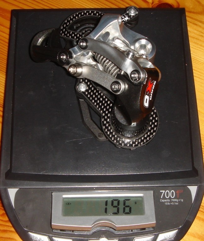 Sram X0 Blackbox 2006 : 196gr