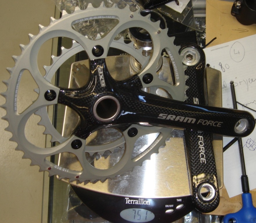 Sram Force 2006 : 751gr