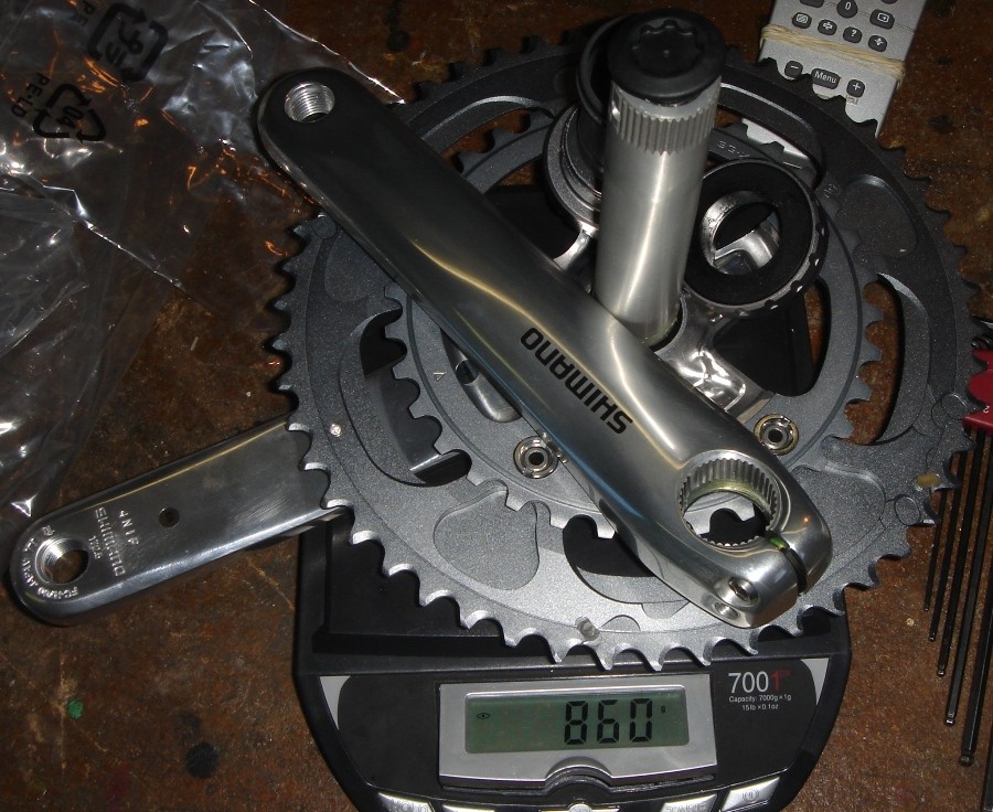 Shimano R700 Compact 2006 : 860gr