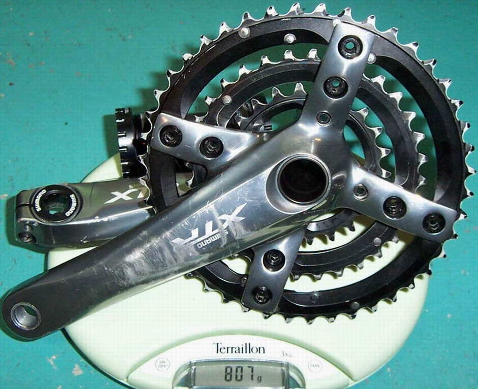 Shimano XTR M960 2004 : 807gr