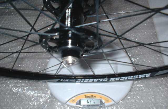 American Classic MTB 350 2005 : 637gr