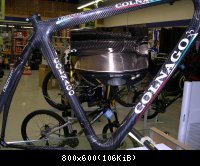 Colnago Cristallo 2006 : 1261gr