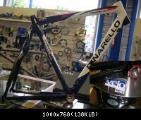 Pinarello Paris Carbon 2007 : 1180gr