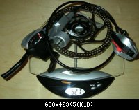 Shimano XT M560 DualControl avant 2005 : 627gr