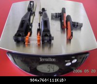 Extralite UltraBrakes 2006 : 188gr