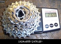 Shimano Ultegra 6500 2005 : 217gr