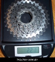 Cycle Dynamic Ti 2005 : 221gr