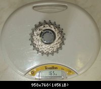 Shimano Dura Ace 7800 2004 : 165gr