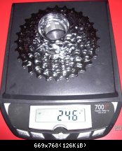 Shimano XT M737 2000 : 246gr