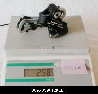 Campagnolo Xenon 2002 : 258gr