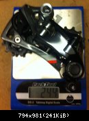 Sram XX1 2014 244g