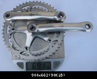 Campagnolo Avanti 2000 : 681gr