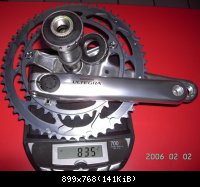 Shimano Ultegra 6600 2006 : 835gr