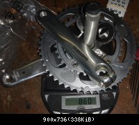 Shimano R700 Compact 2006 : 860gr