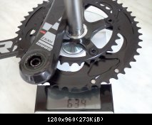 SRAM RED 2011 en 50/34 634g