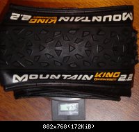 Continental Mountain king supersonic 2.2 2008 : 470gr