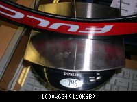 Fulcrum Racing Speed 2007 : 745gr