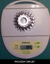 Shimano Ultegra 6500 1999 : 194gr