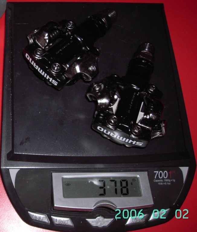 Shimano PDM520 2006 : 378gr