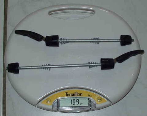 Mavic Composite 2002 : 109gr