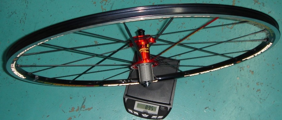 Mavic Ksyrium ES 2007 : 895gr