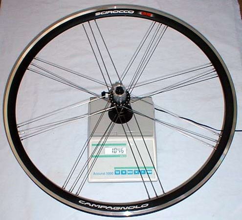 Campagnolo Scirocco 2002 : 1046gr