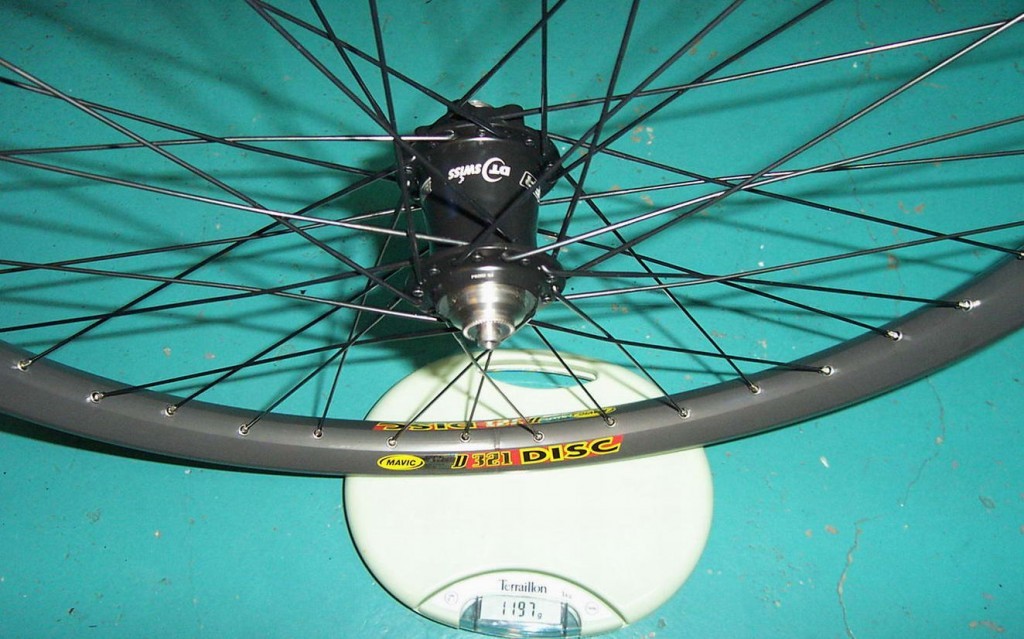 Mavic D321 disque / DT FR 2004 : 1197gr