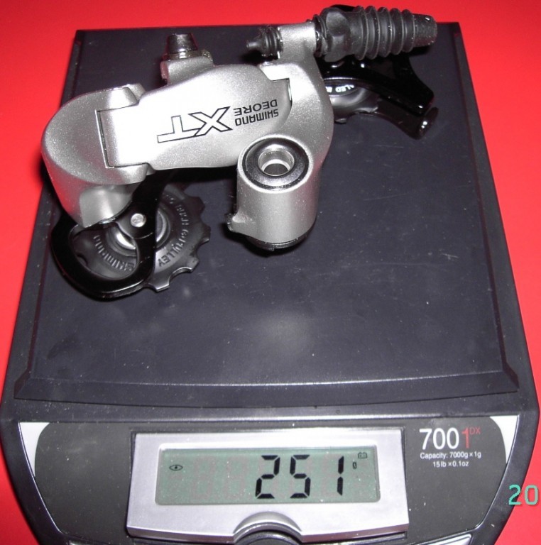 Shimano XT M750 2004 : 251gr