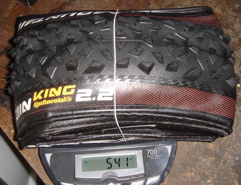 Continental Moutain King Protection 2008 : 541gr