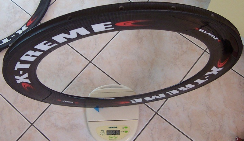 X Treme Blade 2006 : 531gr