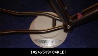 Litespeed Pisgah custom 2006 : 1530gr