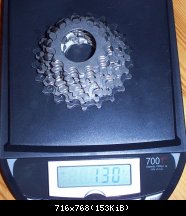 Cycle Dynamic Ti 2005 : 130gr