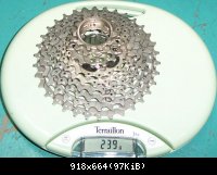 Shimano XTR M960 2004 : 239gr