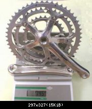 Campagnolo Veloce 2002 : 745gr