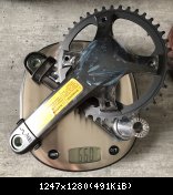 Campagnolo Ekar - Crankset 172,5