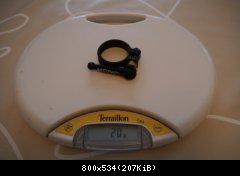 KCNC SC10 - Collier de selle - 20 grammes