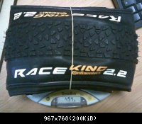 Continental Race King WC 2008 : 494gr