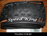 Continental Speed King 2006 : 406gr