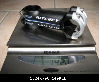 Ritchey Pro 2008 : 142gr