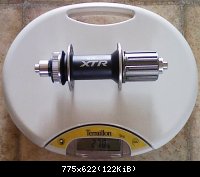 Shimano XTR M990 Centerlock 2007 : 270gr