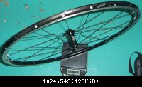 Shimano WH-R500 2005 : 807gr